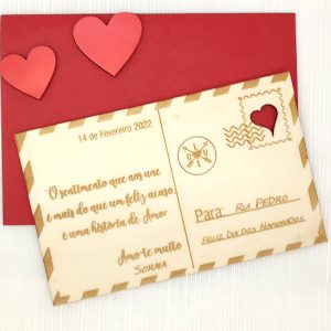 Postal de Amor personalizável