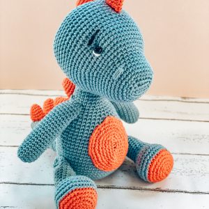 Dinossauro Crochet 100% algodão