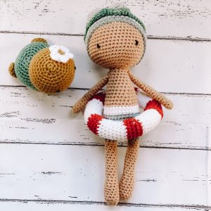 Boneco Crochet Mateus Kit Verão