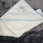Toalha de banho para bebé em algodão