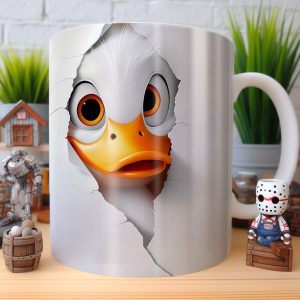 Caneca Cerâmica Patos