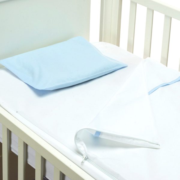 Conjunto de Lençois Easy Baby Bed azul
