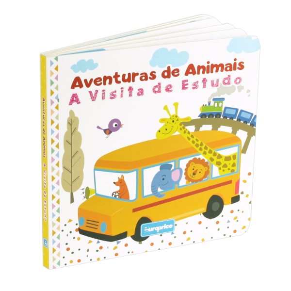 Livro as Aventuras dos animais- A Visita de estudo