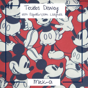 Tecido Disney mick-01