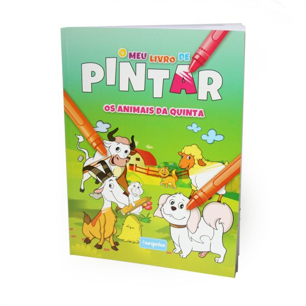 O meu livro de pintar os animais da quinta