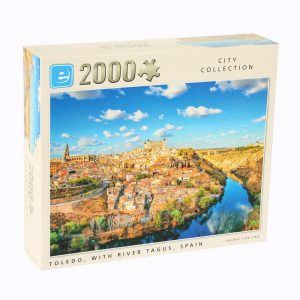 Puzzle 2000pcs Toledo com rio Tejo, Espanha
